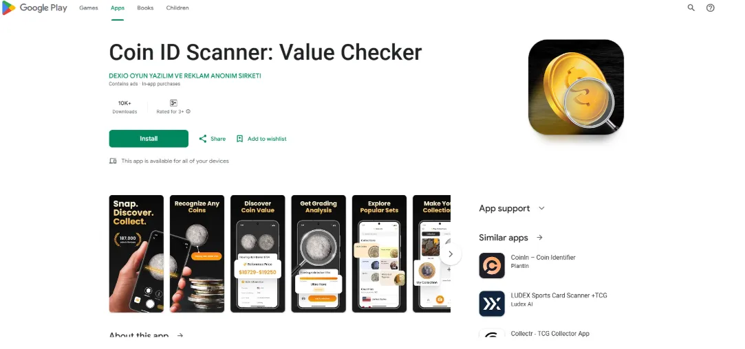 coin value checker
